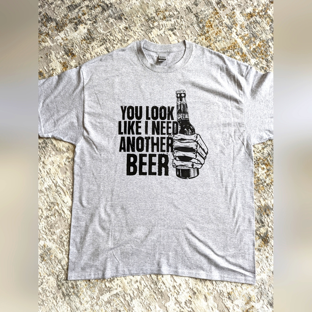 Brand new XL beer shirt